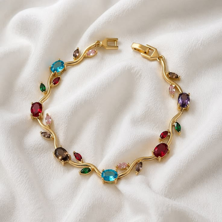 Multicolor Tulip Bracelet