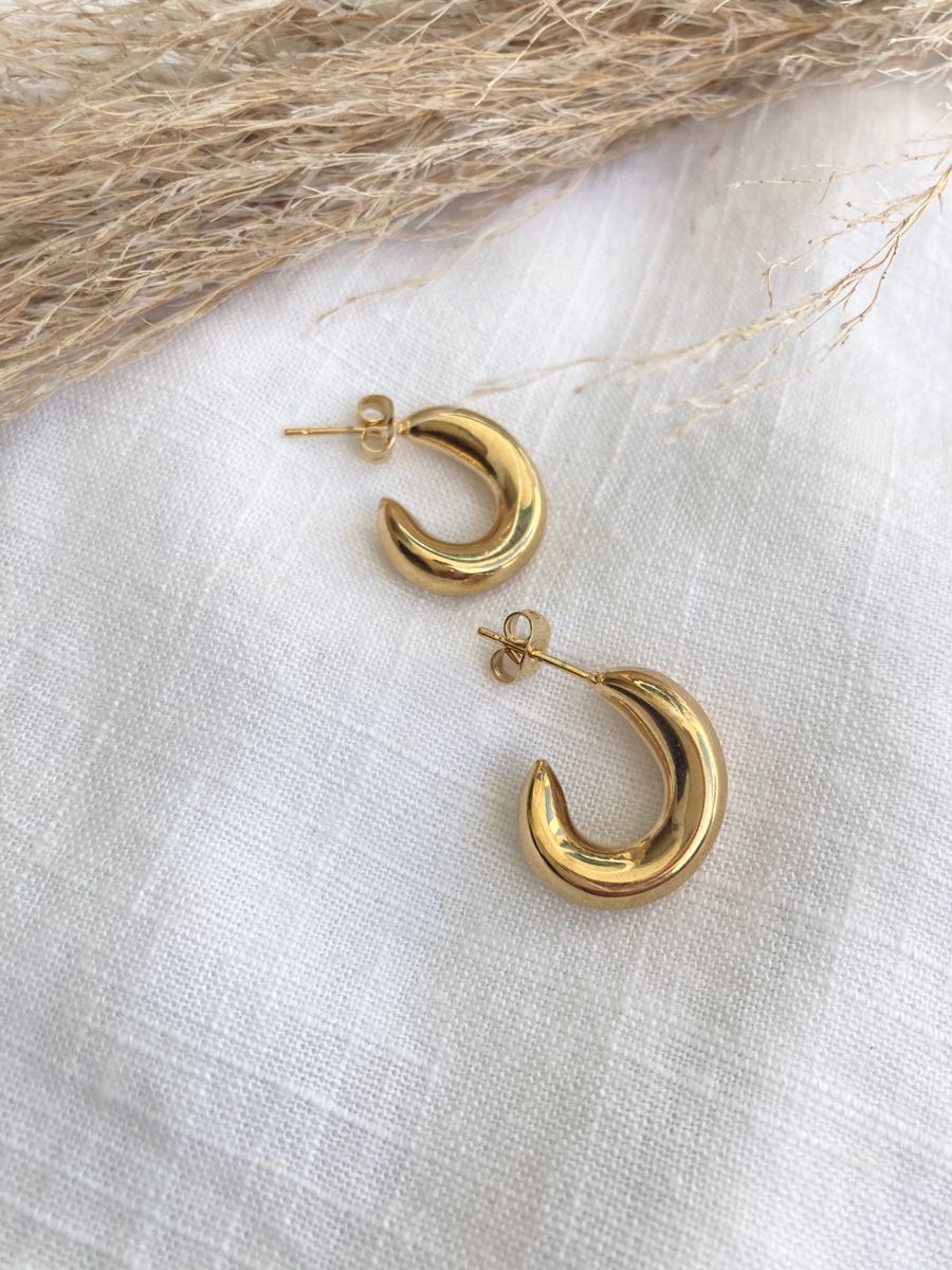 Half Plain Hoops