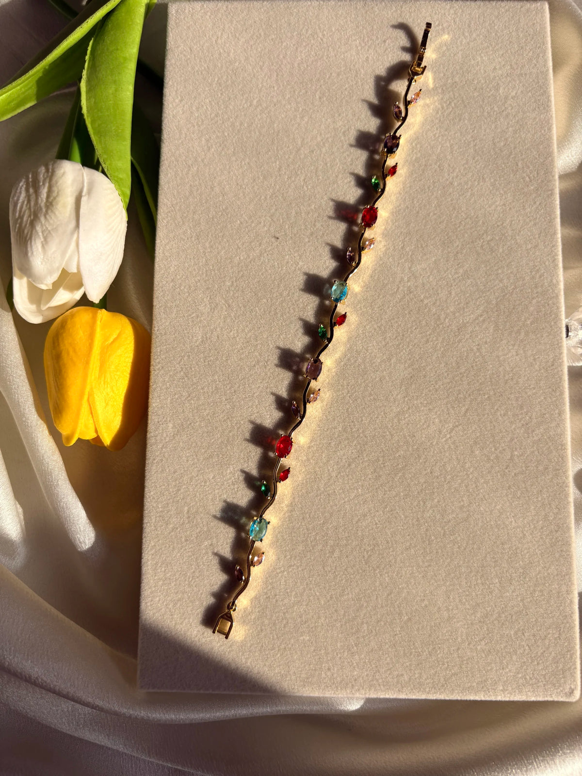 Multi Colour Tulip Bracelet