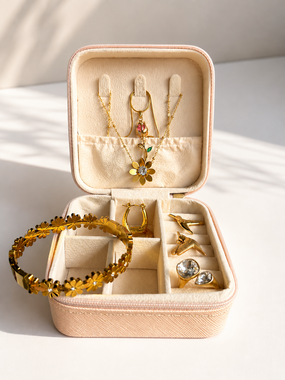 Anti-tarnish Jewelry Gift Box - Free Organizer