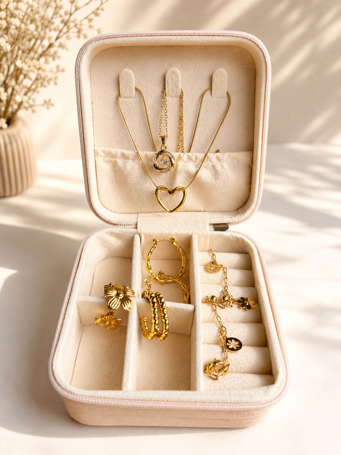 Anti-tarnish Jewelry Gift Box - Free Organizer