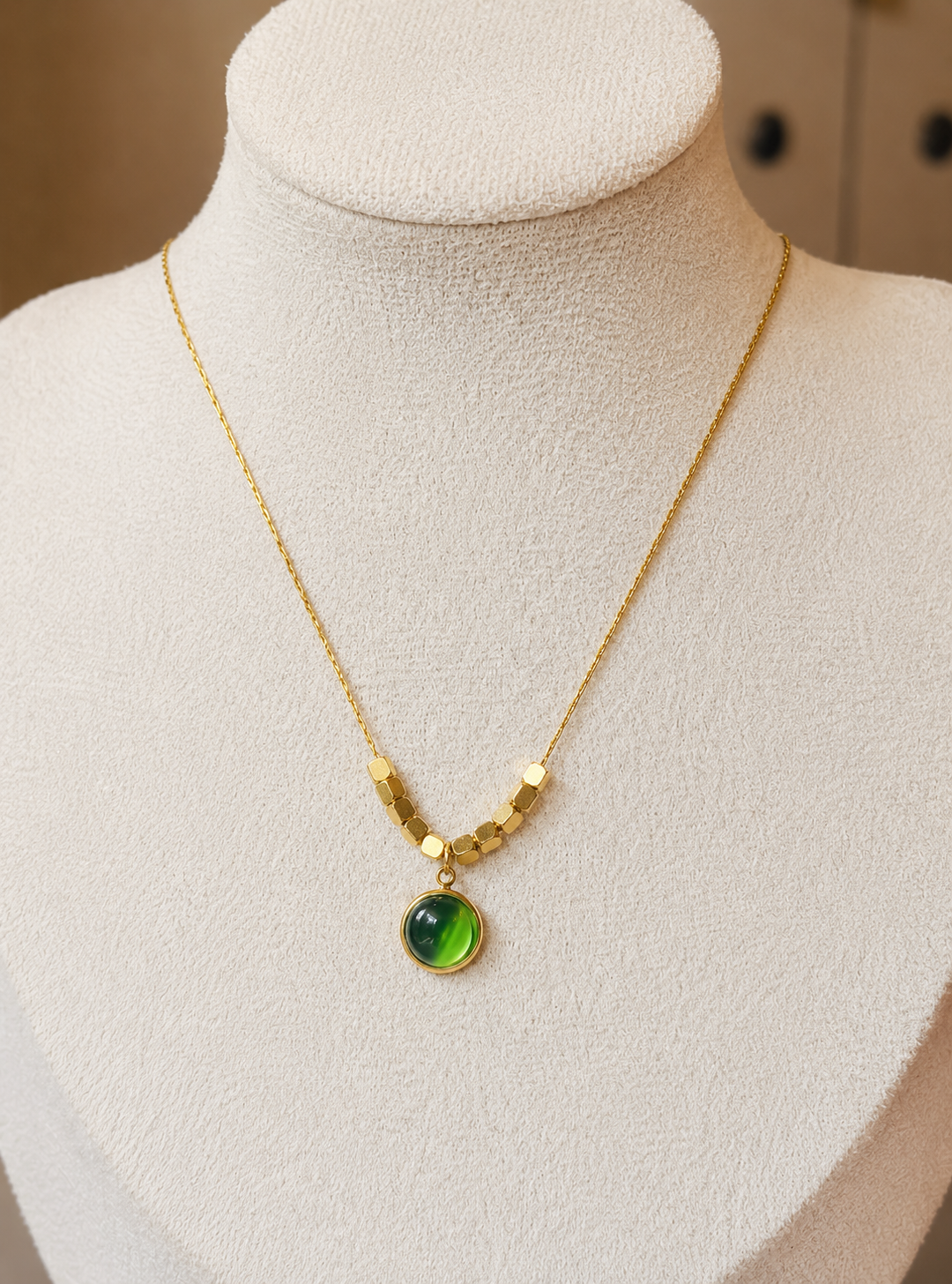 Green Stone Pendant
