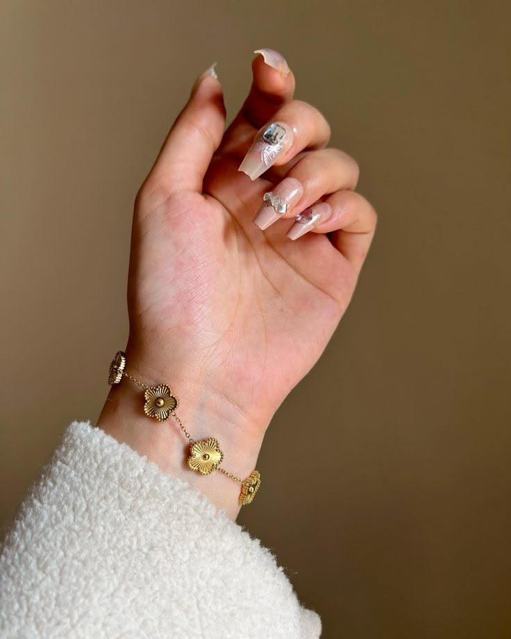 Golden Clover Bracelet