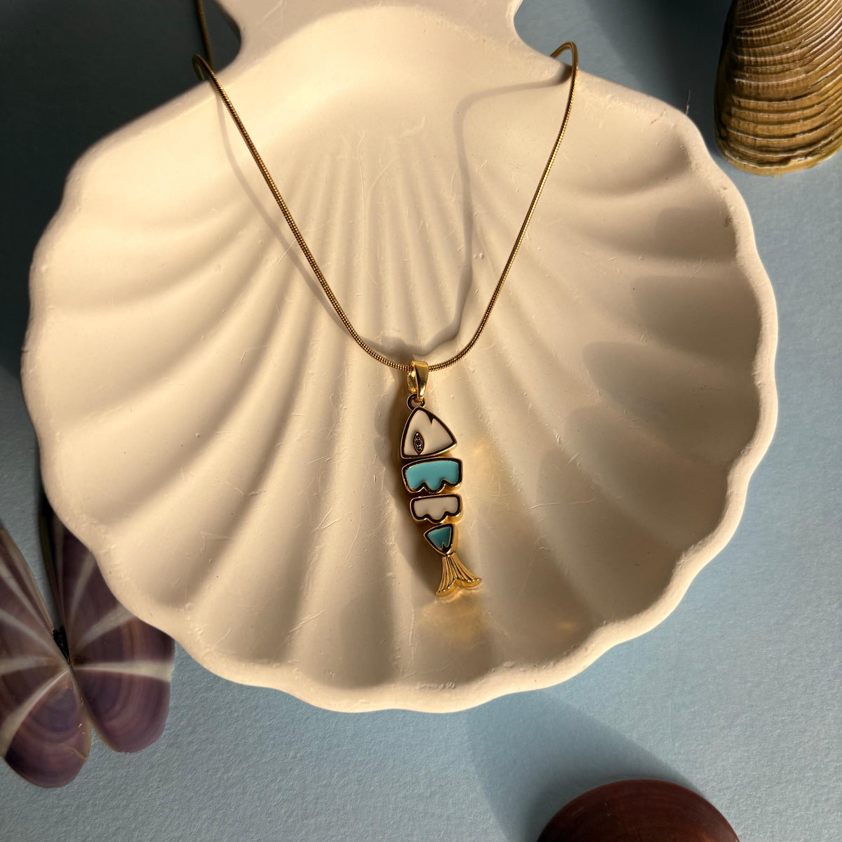 Fish Charm Necklace