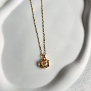 Dancing Diamond Necklace