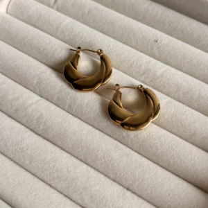 Rose Petal Hoops